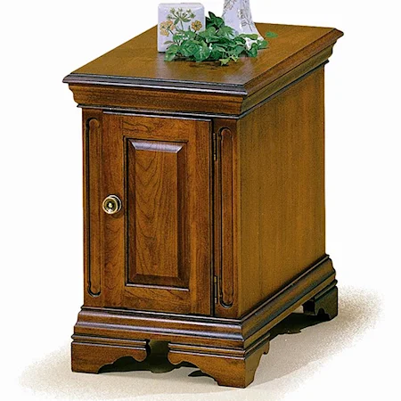 Chairside End Table Cabinet